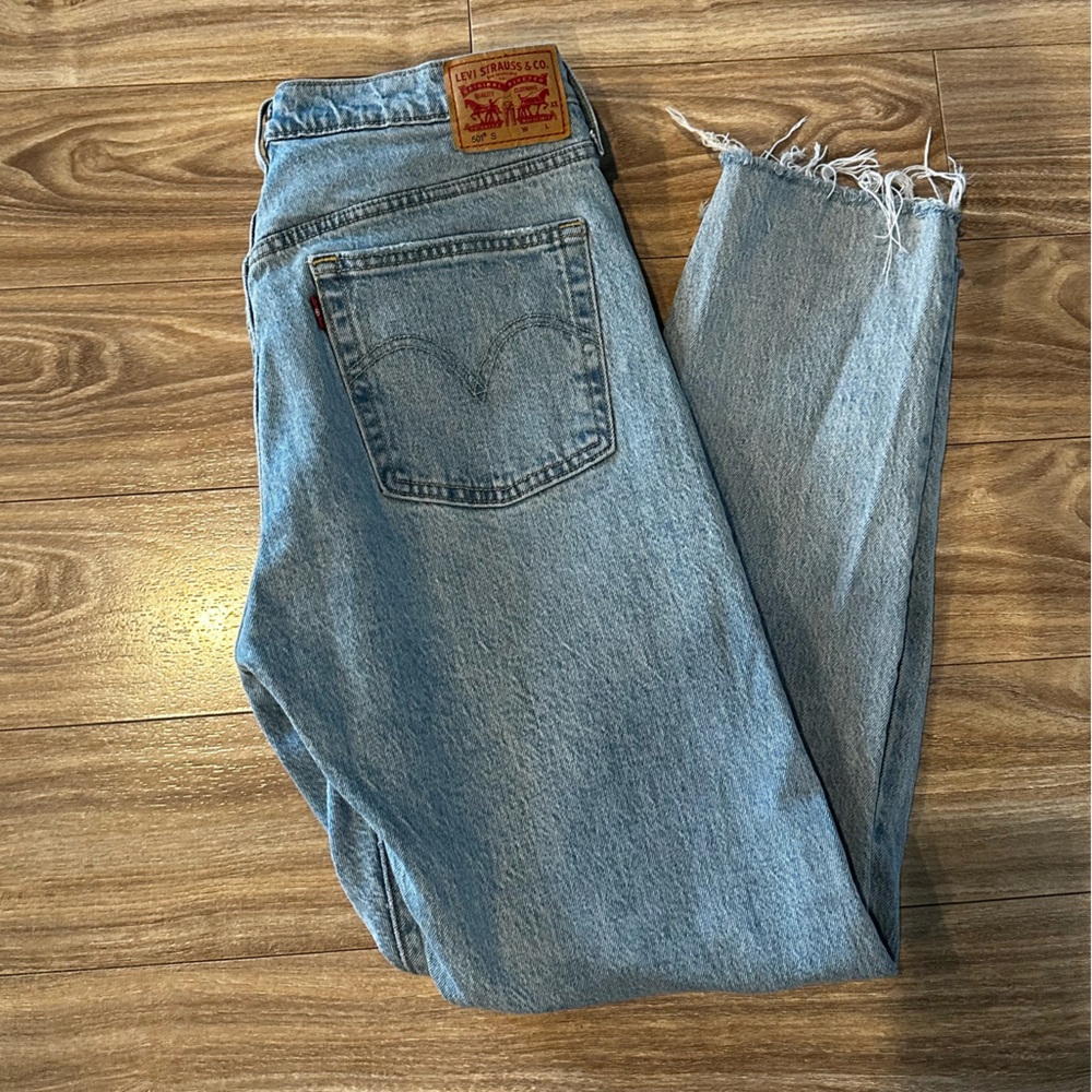 Levi's 501 skinny Light blue jeans